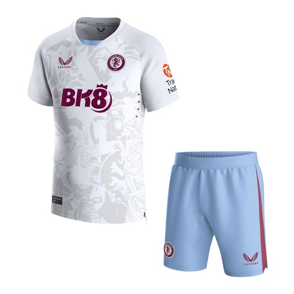 Trikot Aston Villa Auswärts Kinder 2023-2024